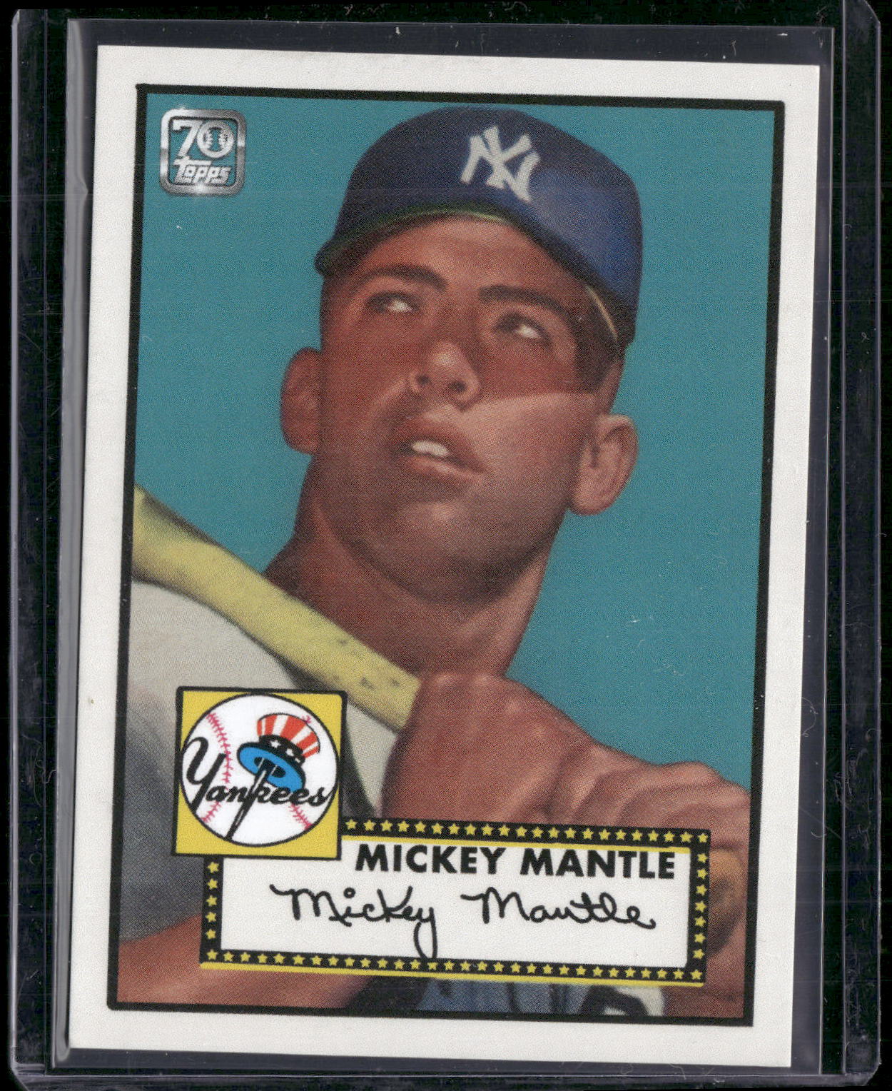 2021 Topps x Mickey Mantle #3 Mickey Mantle