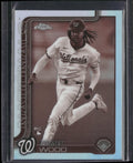 2025 Topps Chrome #132 James Wood Sepia Refractors