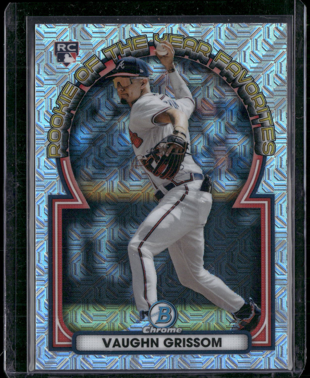 2023 Bowman #ROYF-8 Vaughn Grissom Rookie of the Year Favorites Mojo Refractors