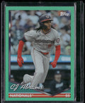 2024 Topps Archives #294 CJ Abrams Green Foilboard #/99