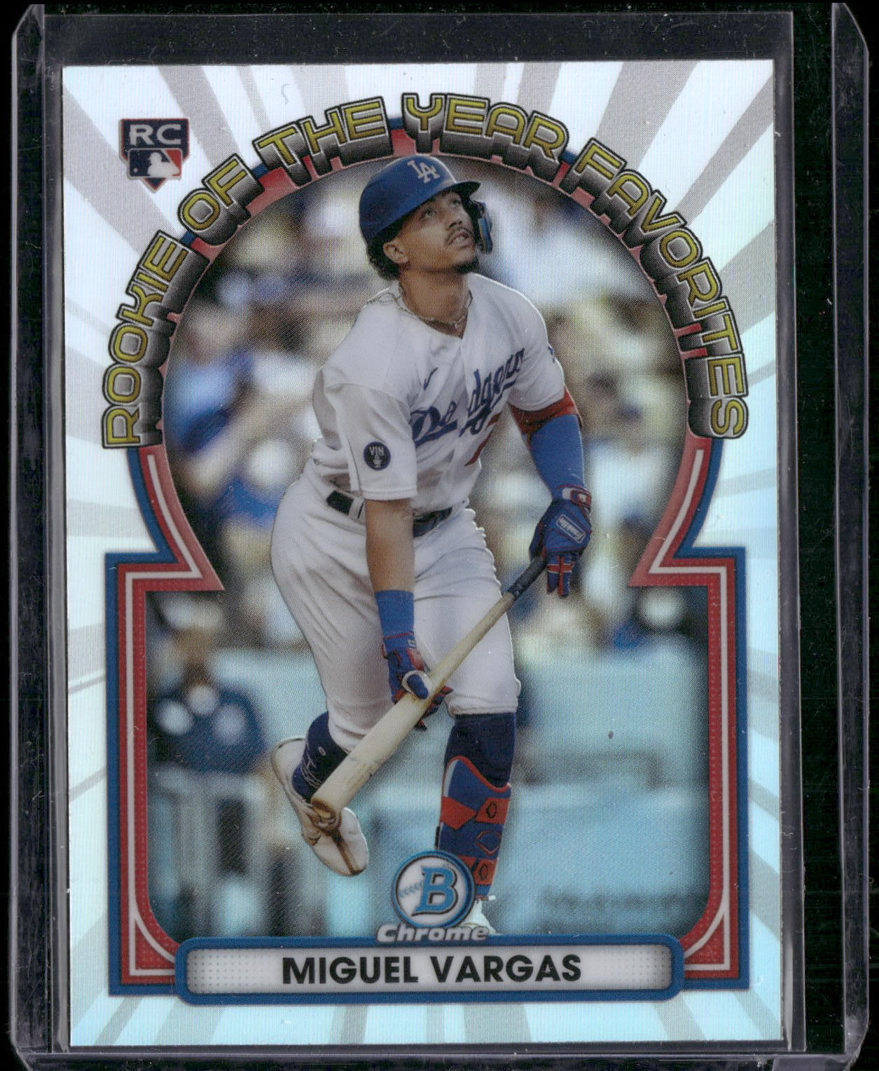 2023 Bowman #ROYF-12 Miguel Vargas Rookie of the Year Favorites