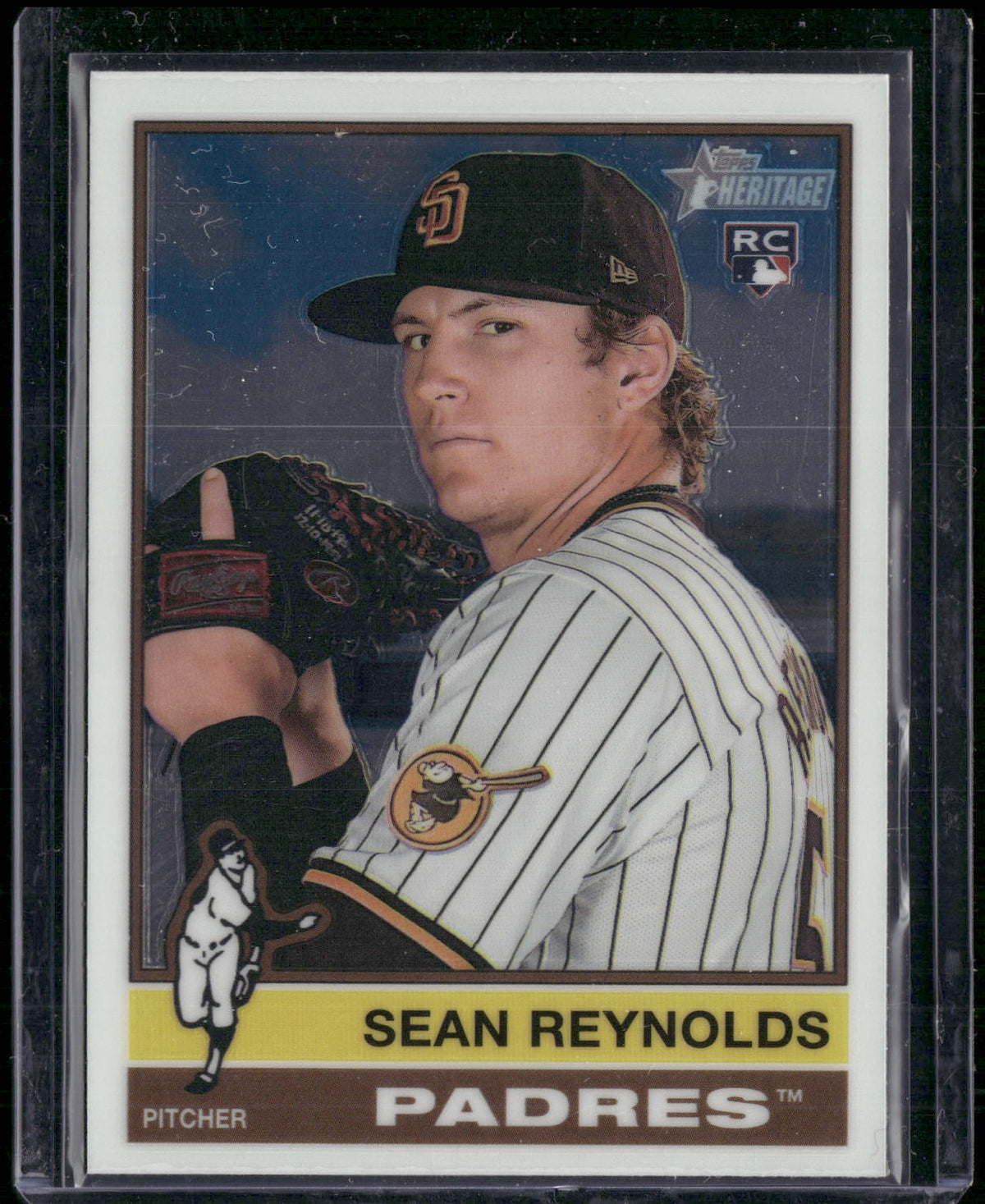 2025 Topps Heritage #160 Sean Reynolds Chrome