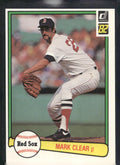 1982 Donruss #452 Mark Clear