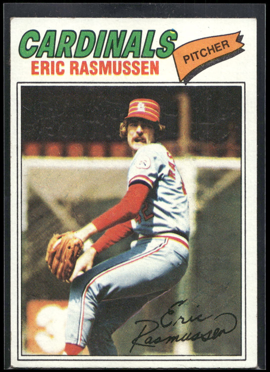 1977 Topps #404 Eric Rasmussen