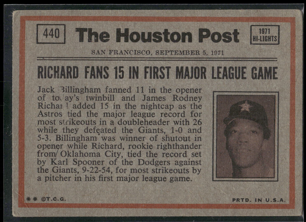 1972 Topps #440 Billy Williams