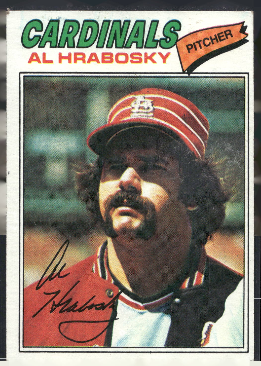1977 Topps #495 Al Hrabosky