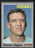 1970 Topps #257 Dennis Higgins