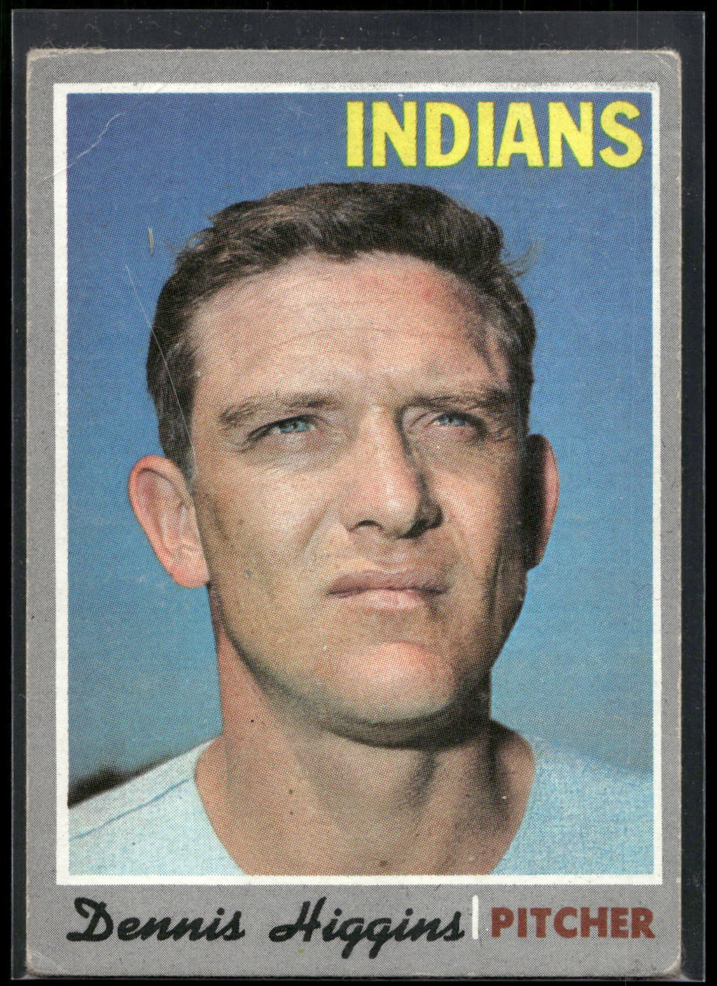 1970 Topps #257 Dennis Higgins