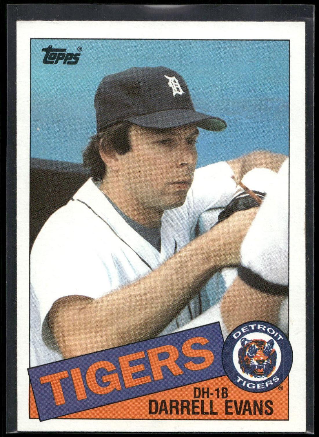 1985 Topps #792 Darrell Evans