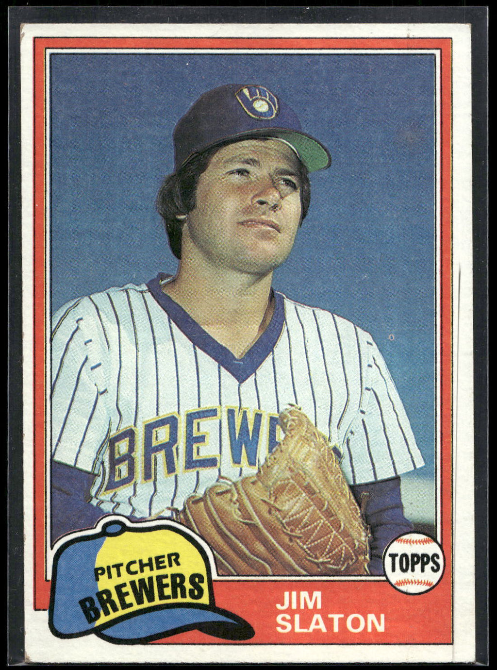 1981 Topps #357 Jim Slaton