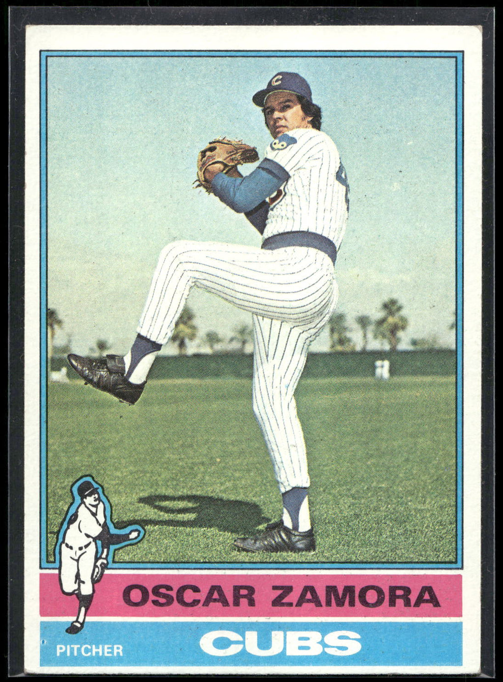 1976 Topps #227 Oscar Zamora