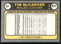 1981 Fleer #27 Tim McCarver