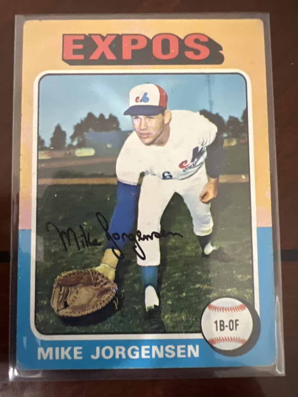 1975 Topps #286 Mike Jorgensen