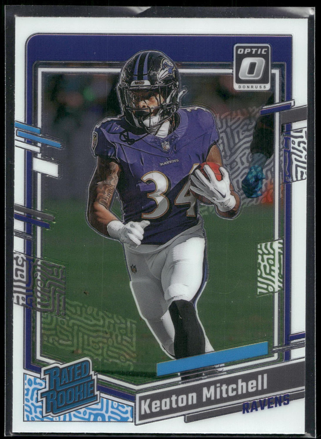 2023 Donruss Optic #207 Keaton Mitchell