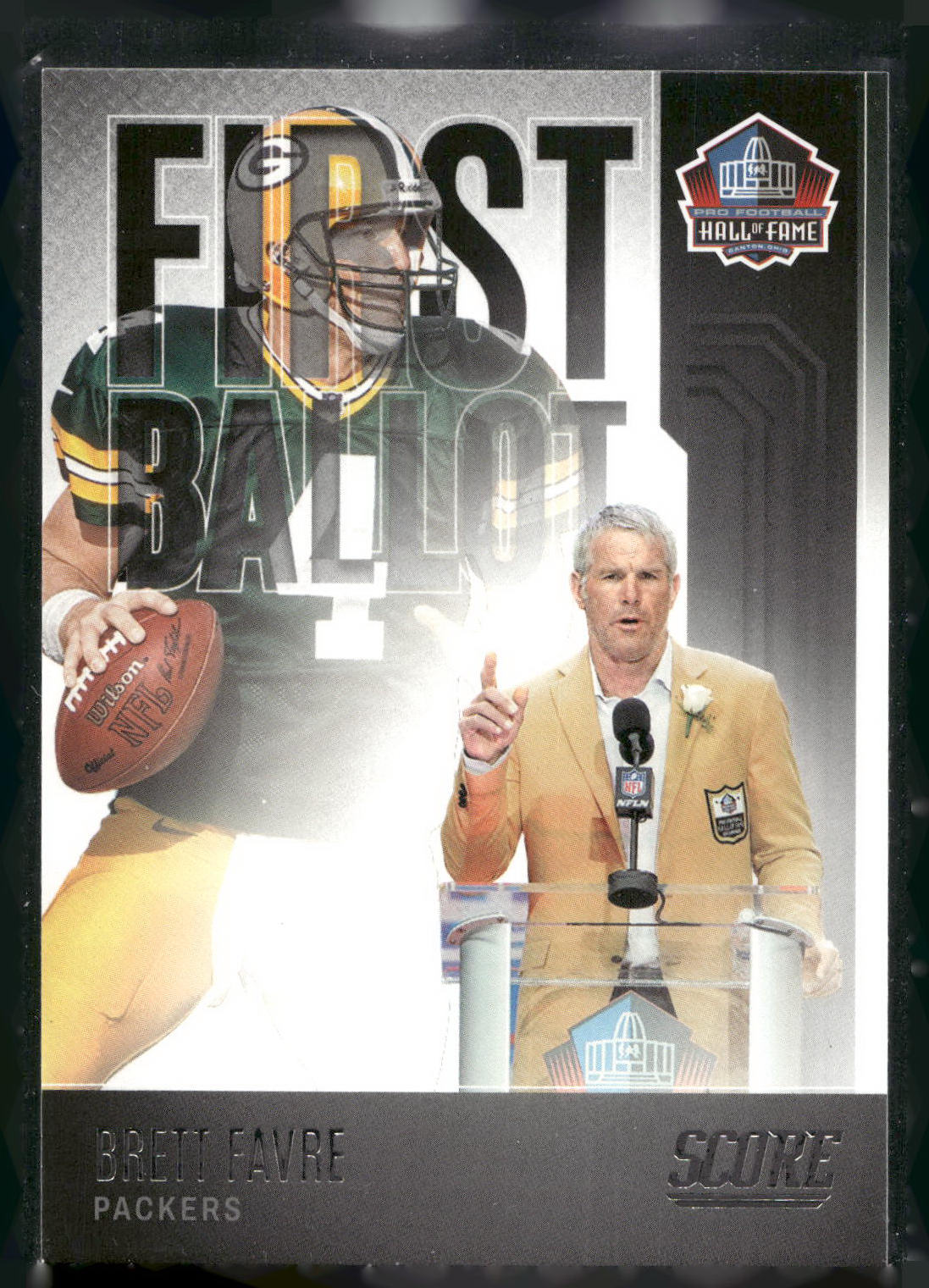 2022 Score #FB-BF Brett Favre First Ballot