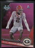 2023 Bowman University Chrome #57 Smael Mondon Jr. Pink Refractor