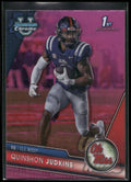 2023 Bowman University Chrome #135 Quinshon Judkins Pink Refractor