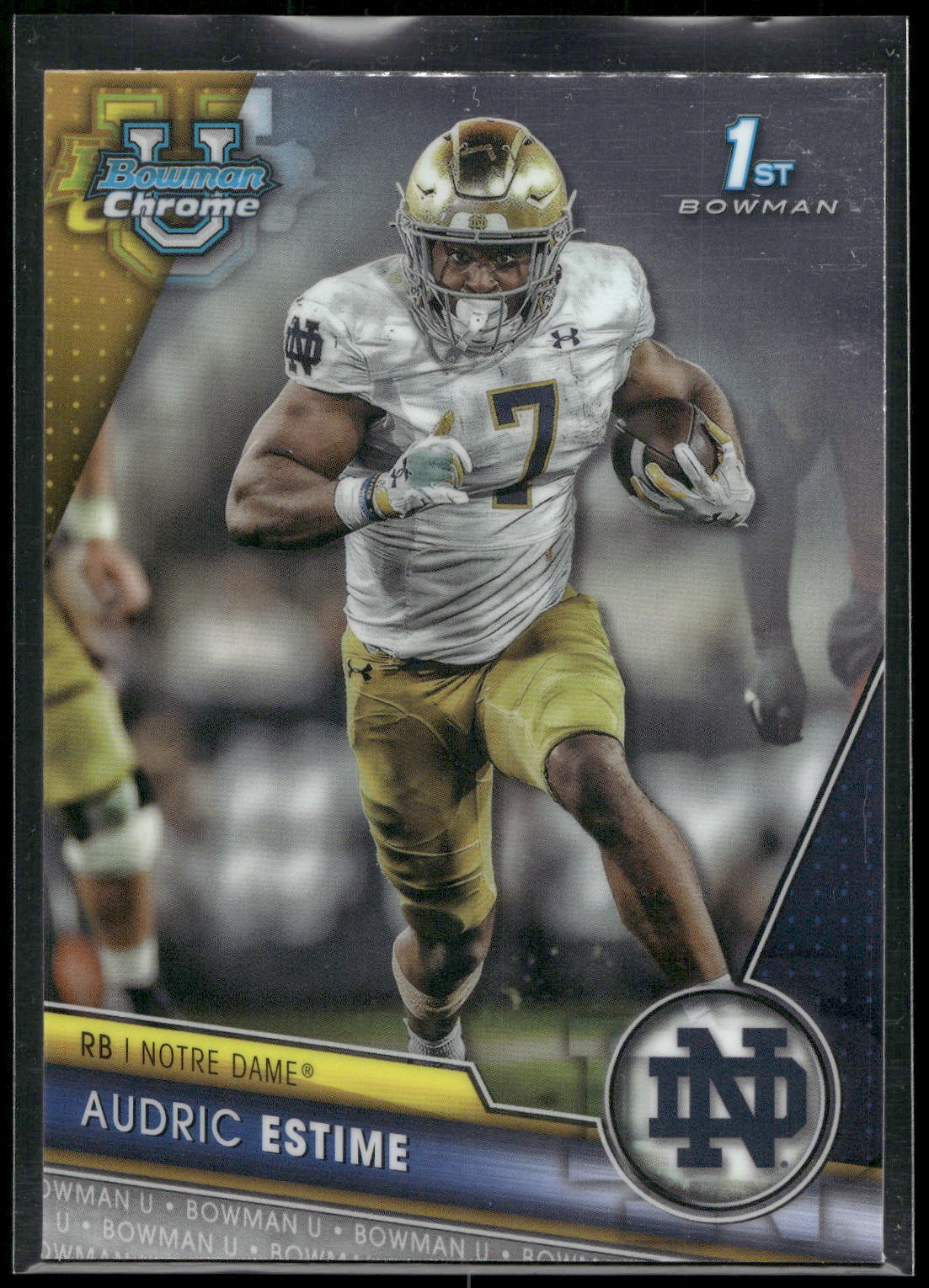 2023 Bowman University Chrome #171 Audric Estime