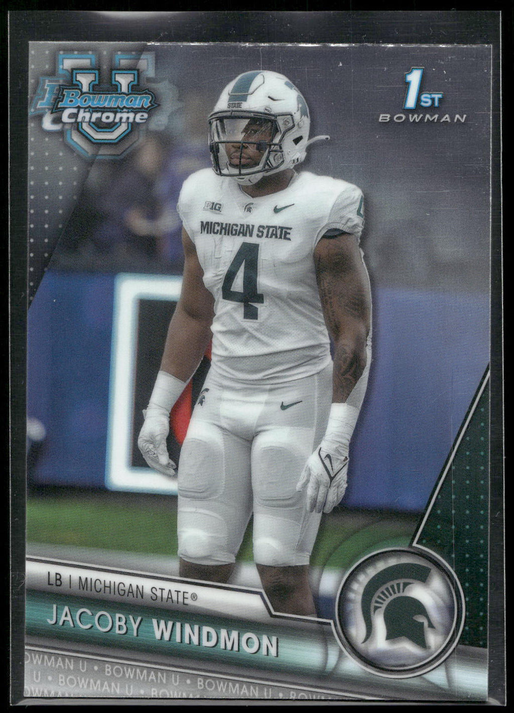 2023 Bowman University Chrome #175 Jacoby Windmon