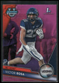 2023 Bowman University Chrome #186 Victor Rosa Pink Refractor