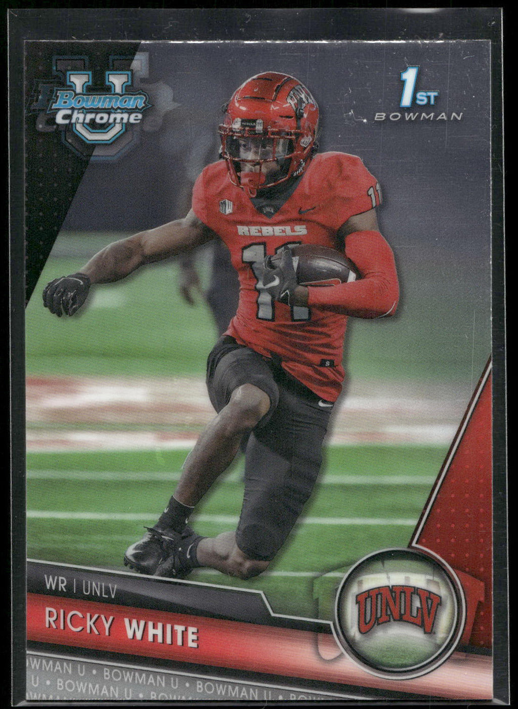 2023 Bowman University Chrome #188 Ricky White
