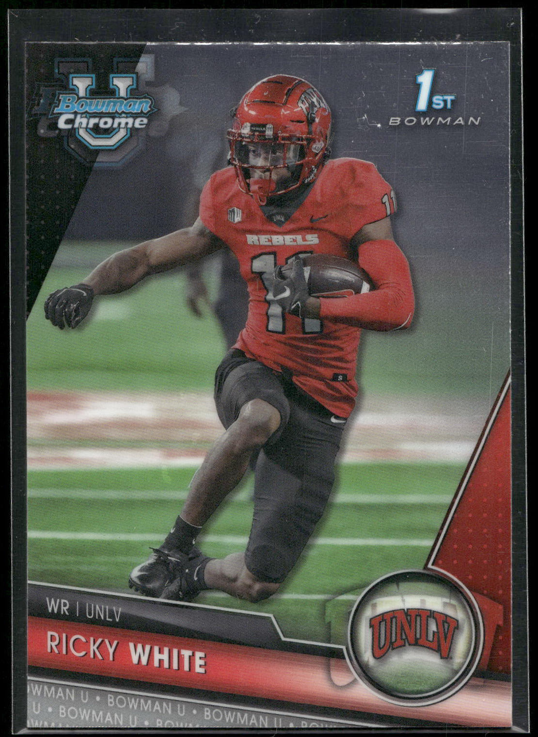 2023 Bowman University Chrome #188 Ricky White