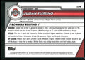 2023 Bowman University Chrome #109 Julian Fleming