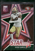 2022 Donruss Elite #SS12 Deebo Samuel Star Status Green