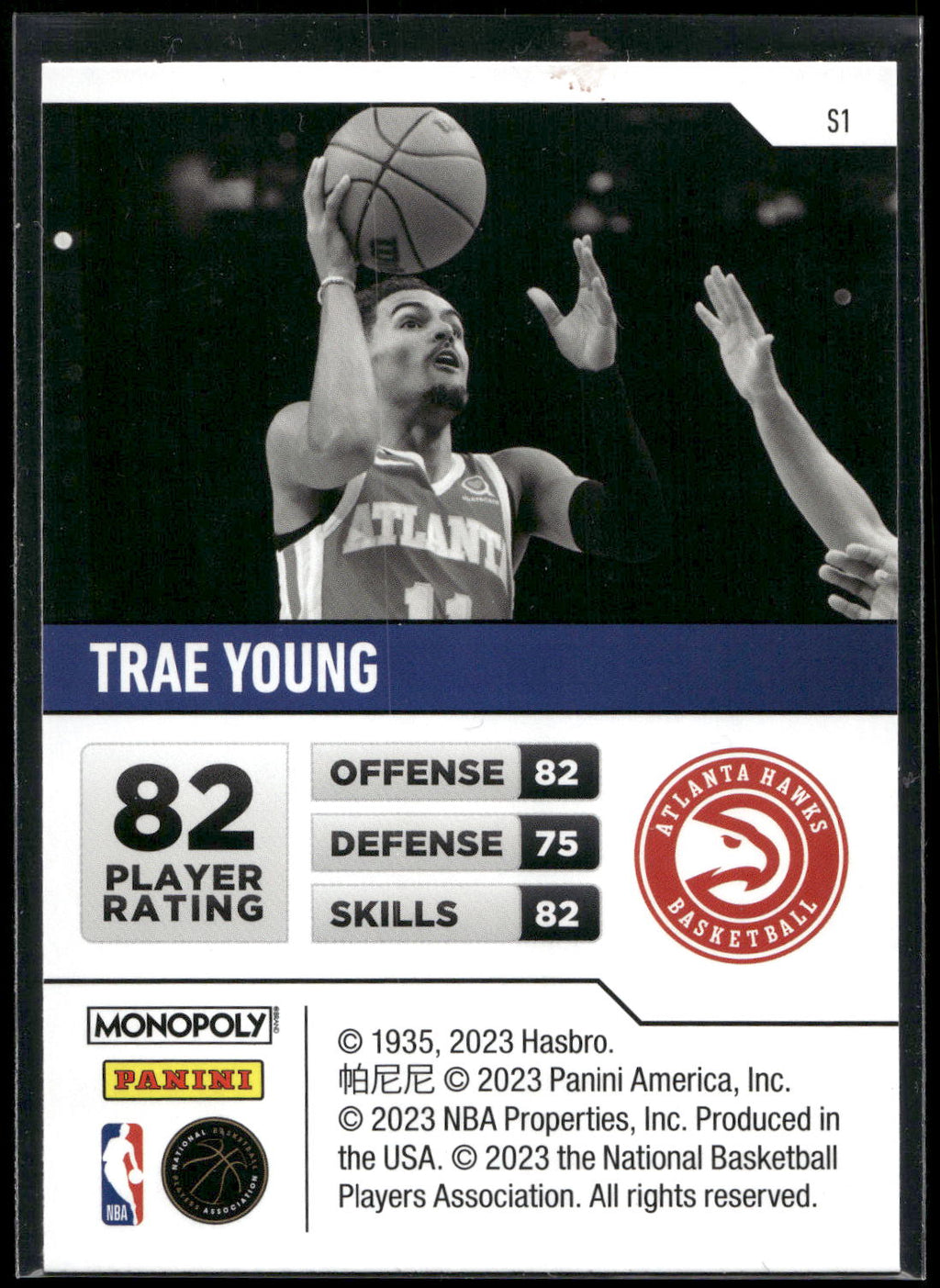 2022-23 Panini Prizm Monopoly #S1 Trae Young Starter Deck