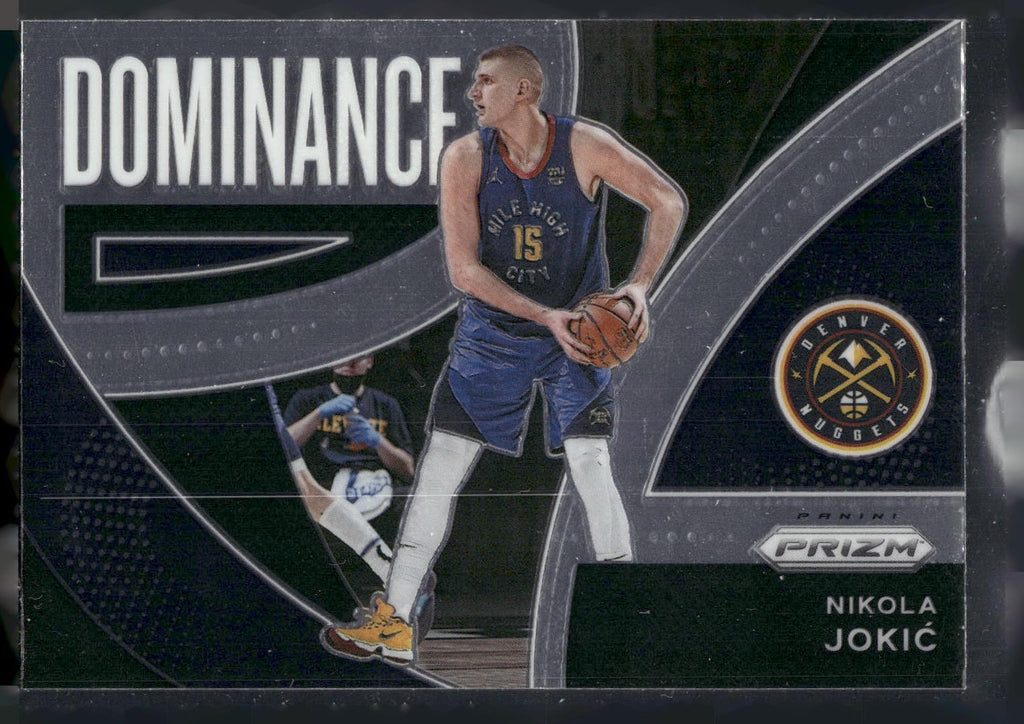 2021-22 Panini Prizm #16 Nikola Jokic Dominance