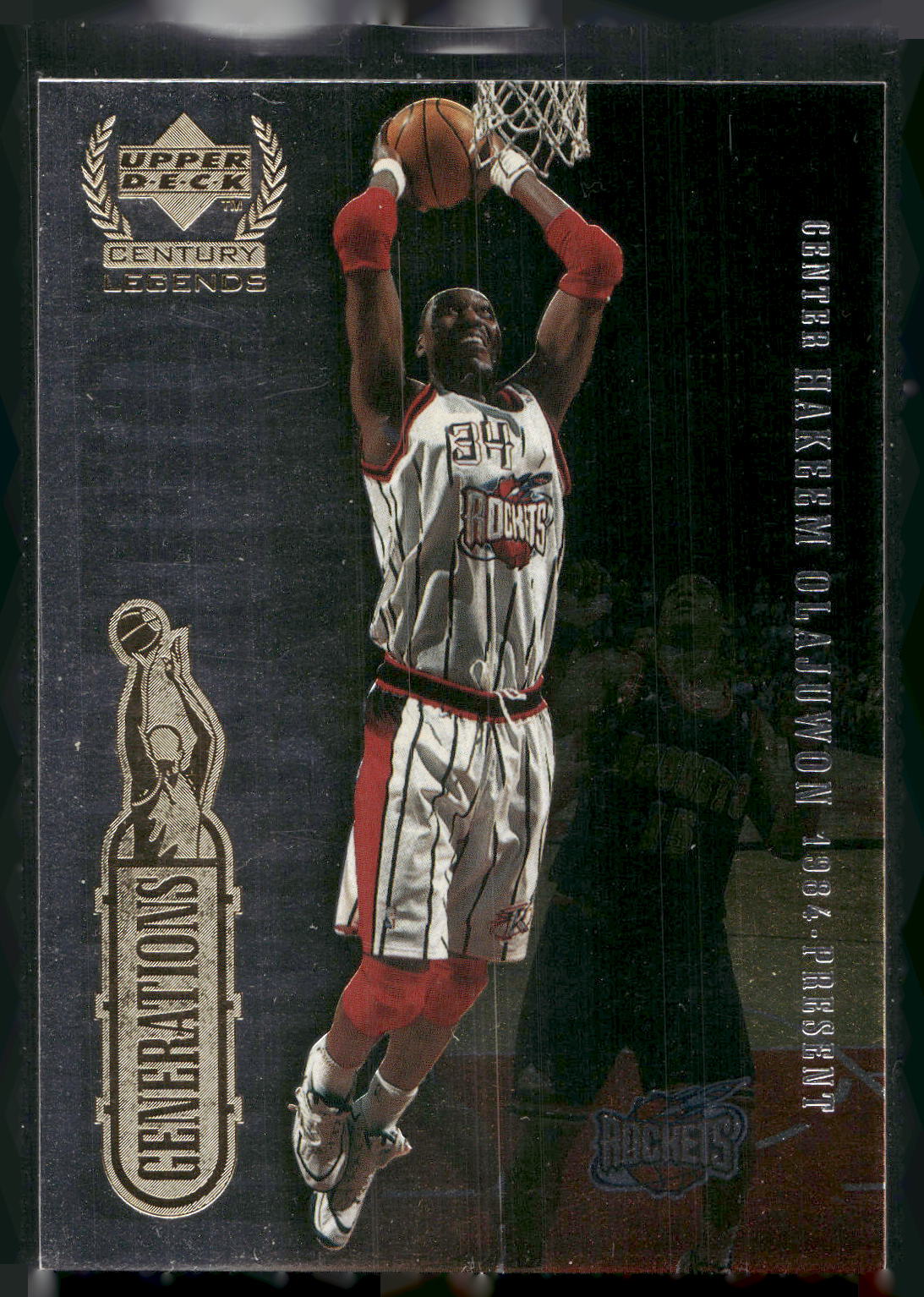 1998-99 Upper Deck Century Legends #NNO Hakeem Olajuwon Moses Malone