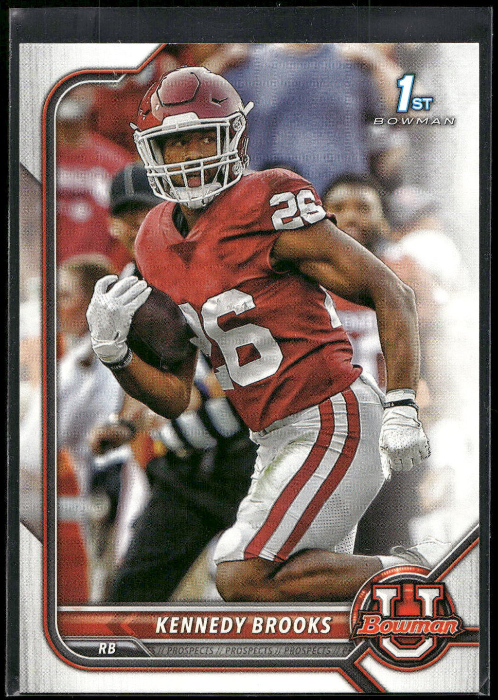 2021-22 Bowman University #18 Kennedy Brooks
