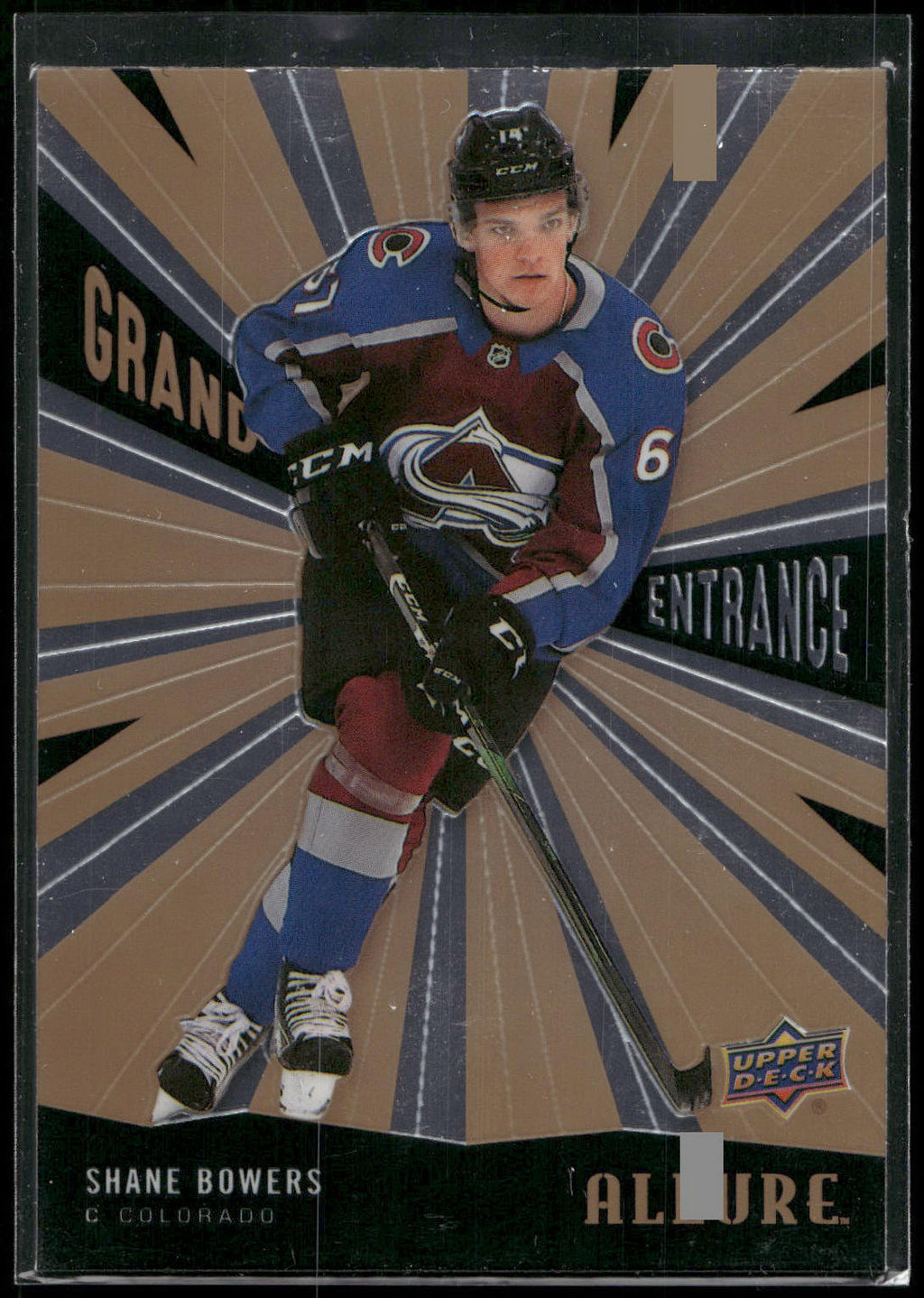 2020-21 Upper Deck Allure #GE-13 Shane Bowers Grand Entrance
