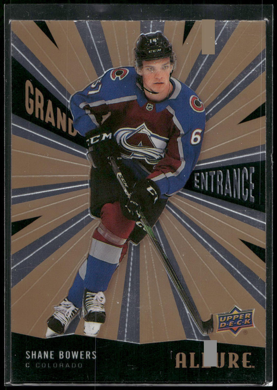 2020-21 Upper Deck Allure #GE-13 Shane Bowers Grand Entrance