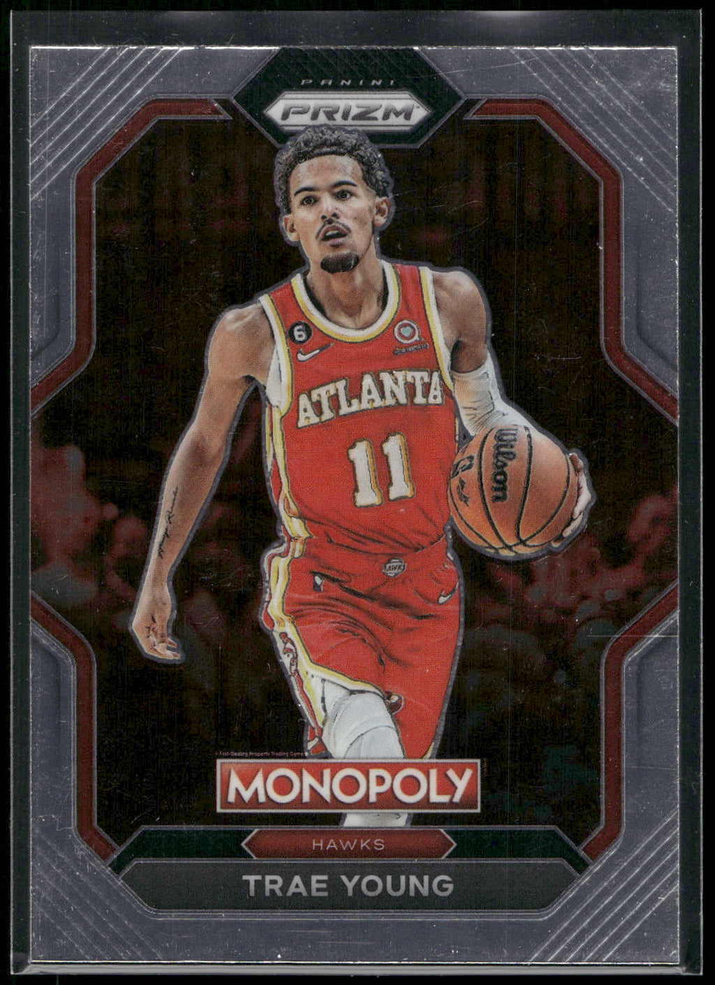 2022-23 Panini Prizm Monopoly #PS4 Trae Young Prizm All-Stars