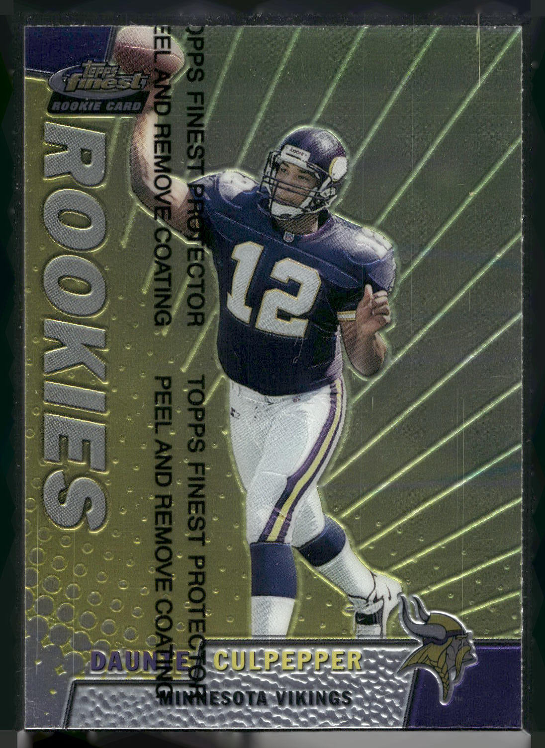 1999 Finest #151 Daunte Culpepper