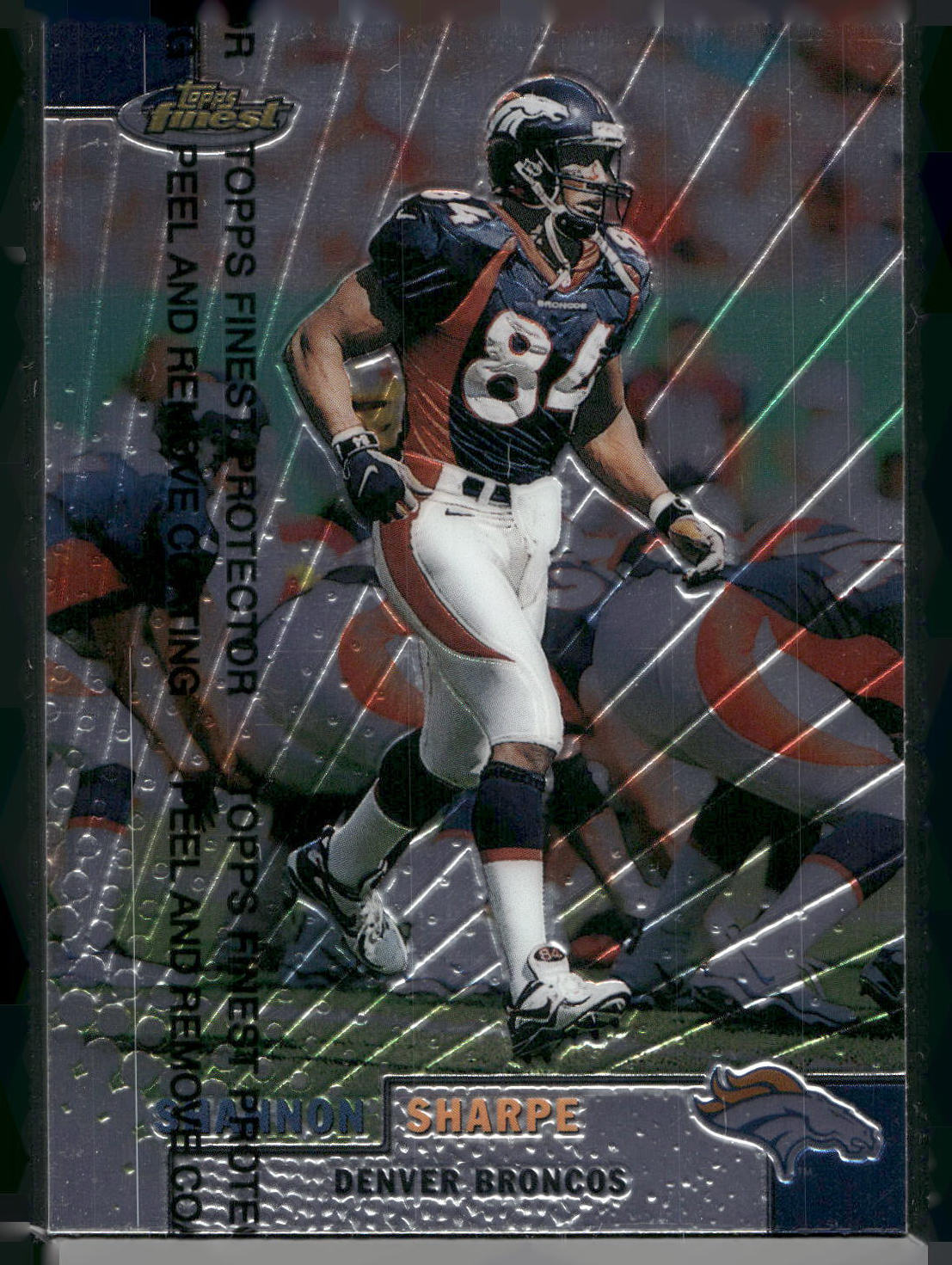 1999 Finest #4 Shannon Sharpe