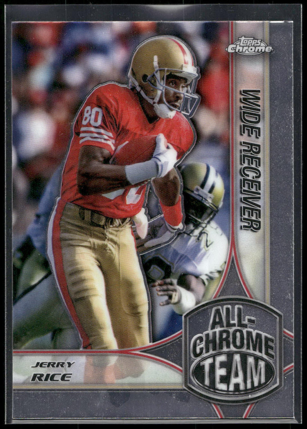 2024 Topps Chrome #ACT-4 Jerry Rice All-Chrome Team