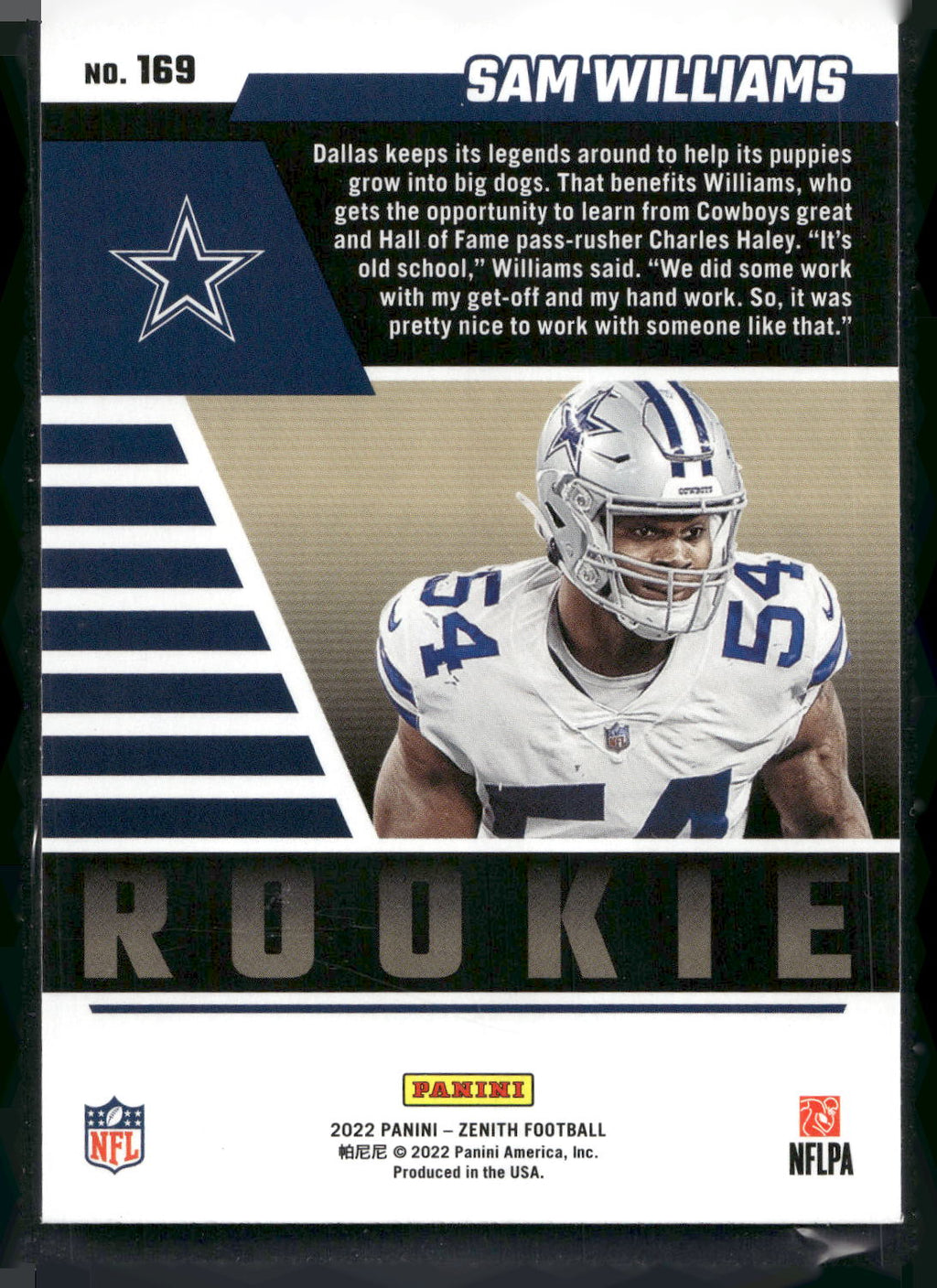 2022 Zenith #169 Sam Williams Retail