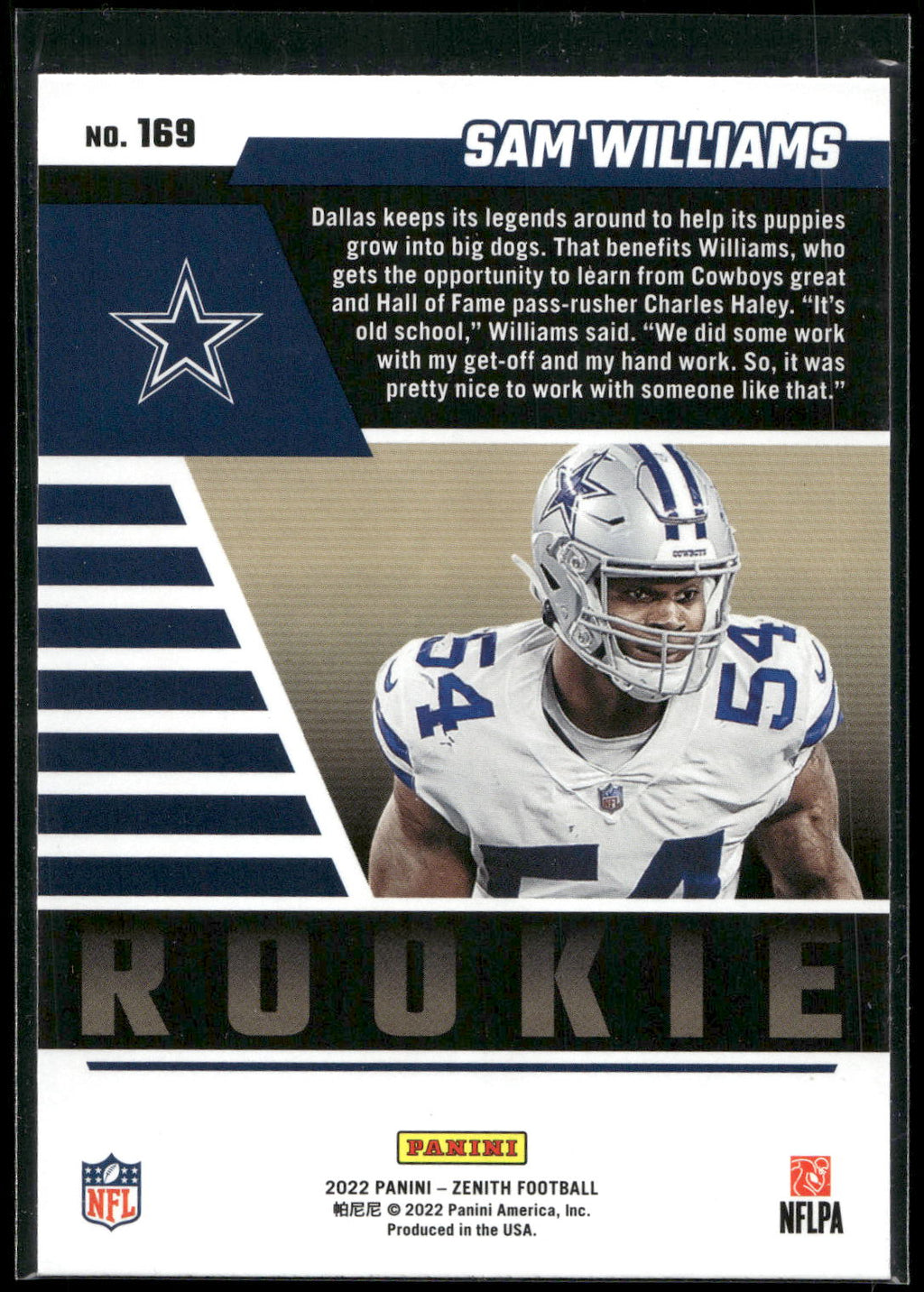 2022 Zenith #169 Sam Williams Retail