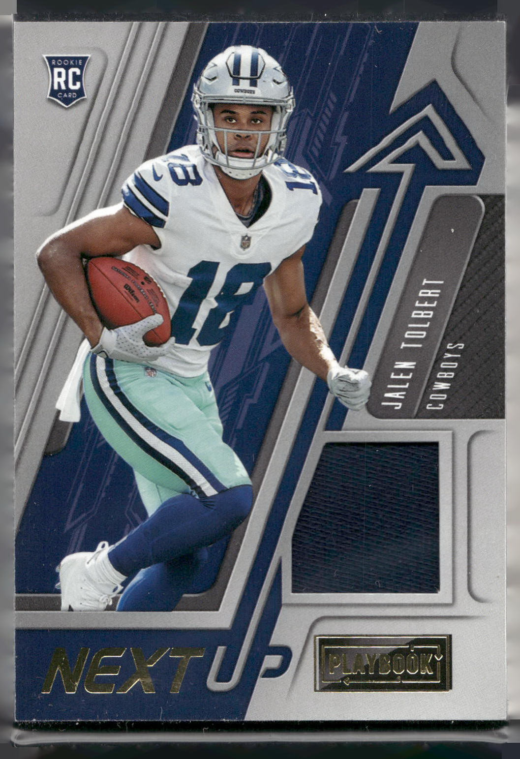 2022 Panini Playbook #NU-30 Jalen Tolbert Next Up