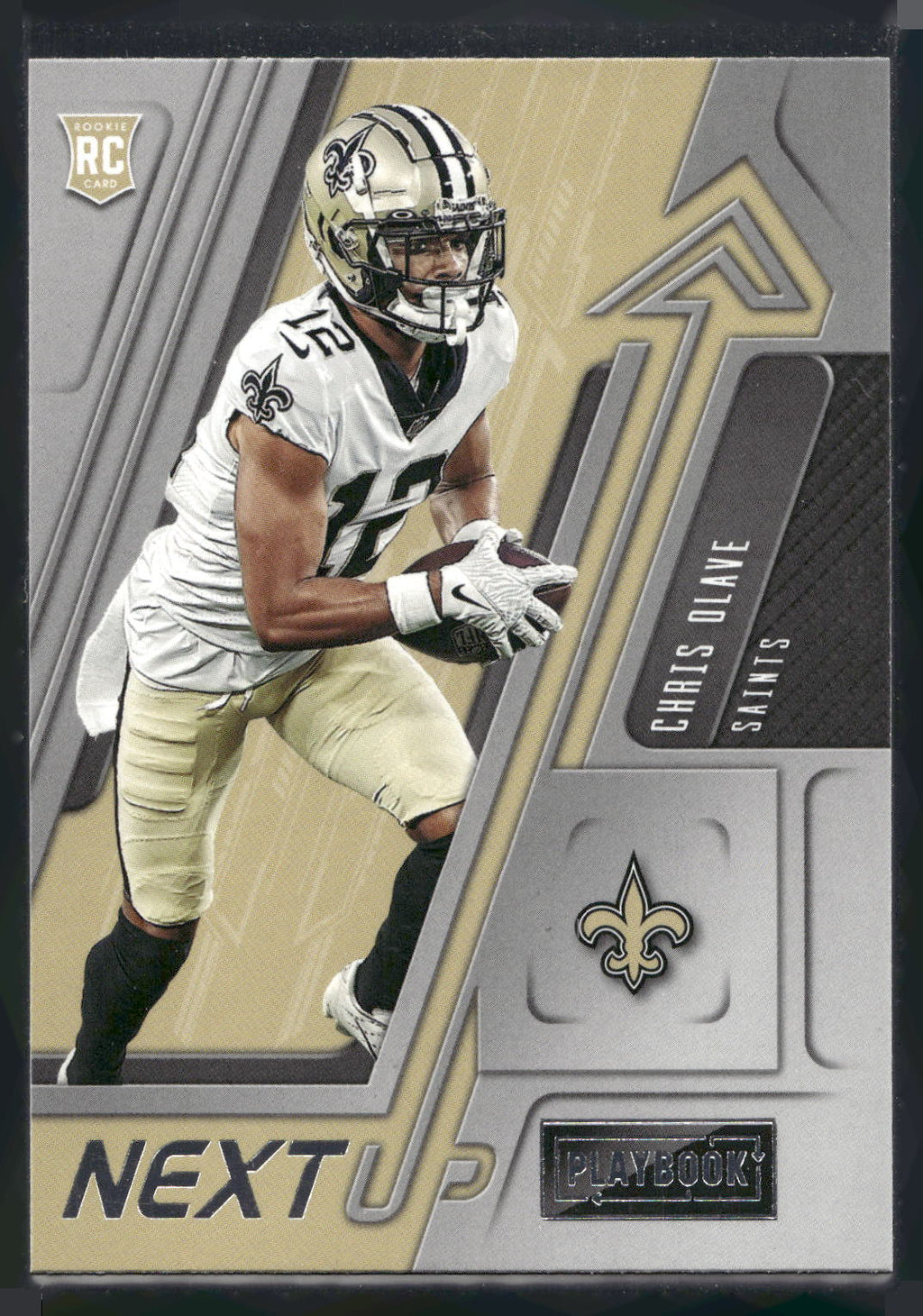 2022 Panini Playbook #NU-9 Chris Olave Next Up Jerseys