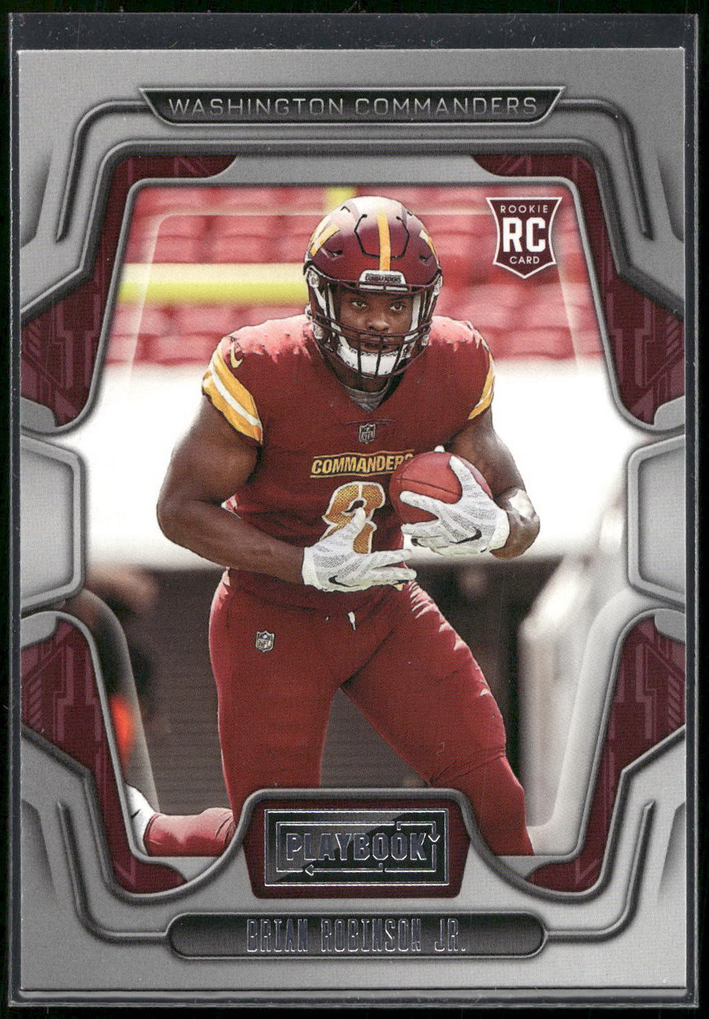 2022 Panini Playbook #127 Brian Robinson Jr.