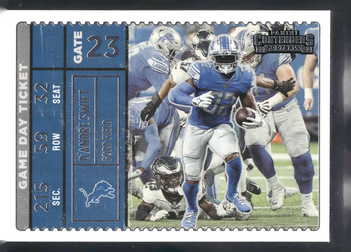 2022 Panini Contenders - Game Day Ticket #GDT-DSW D'Andre Swift