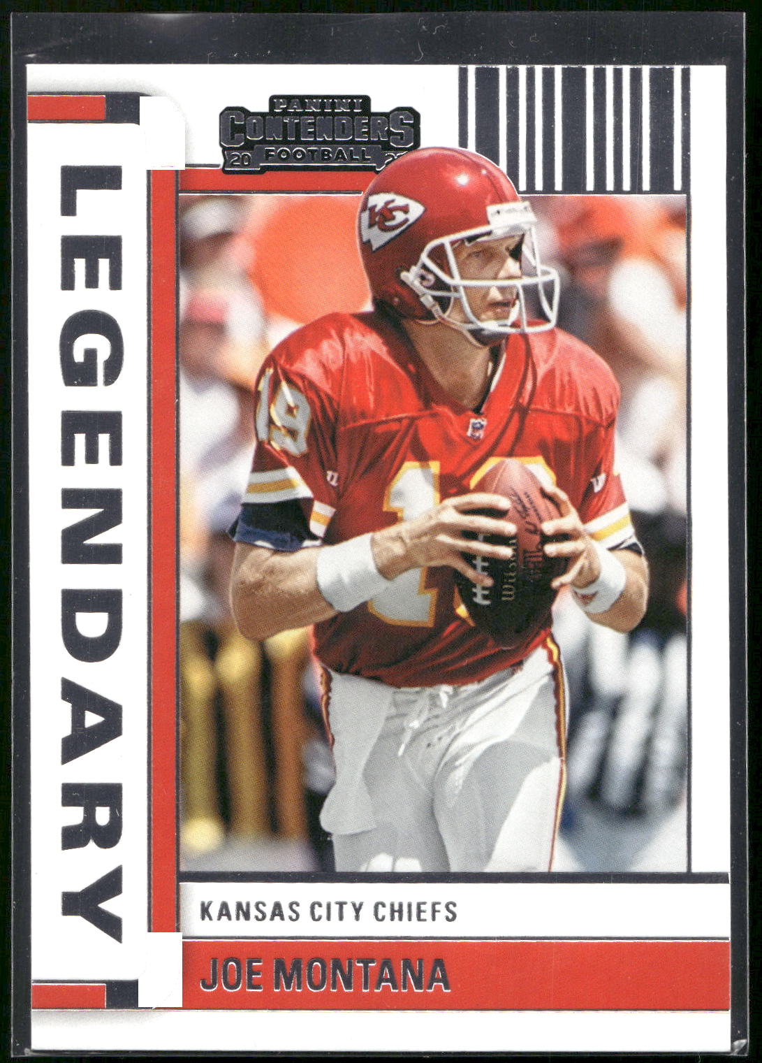 2022 Panini Contenders #LGD-JMO Joe Montana Legendary Contenders