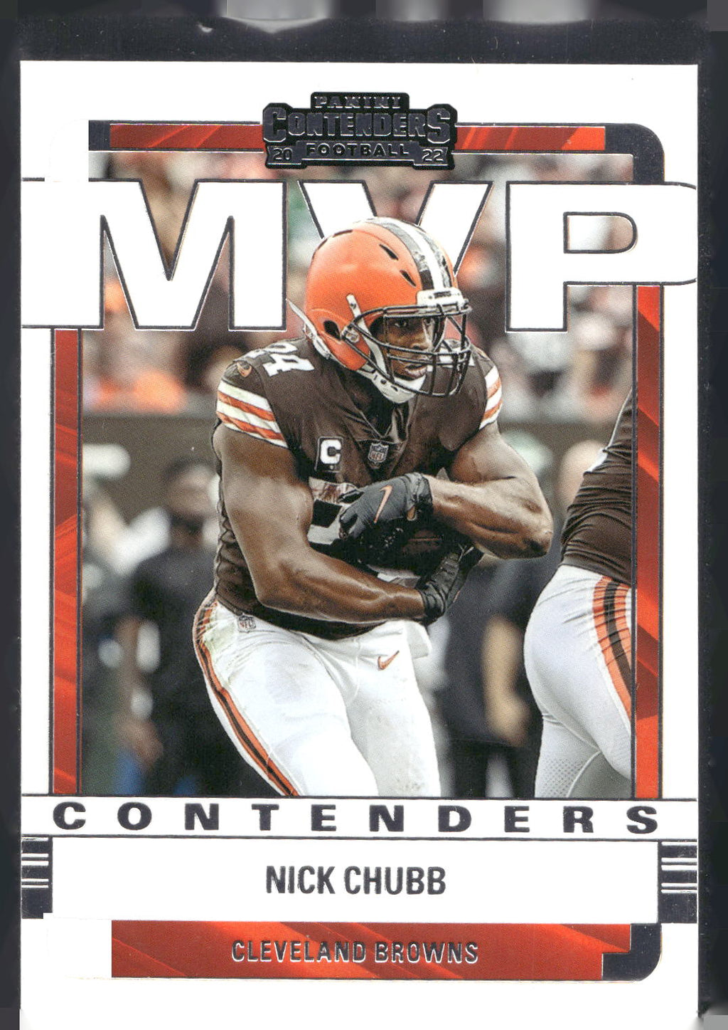 2022 Panini Contenders #MVP-NCH Nick Chubb MVP Contenders
