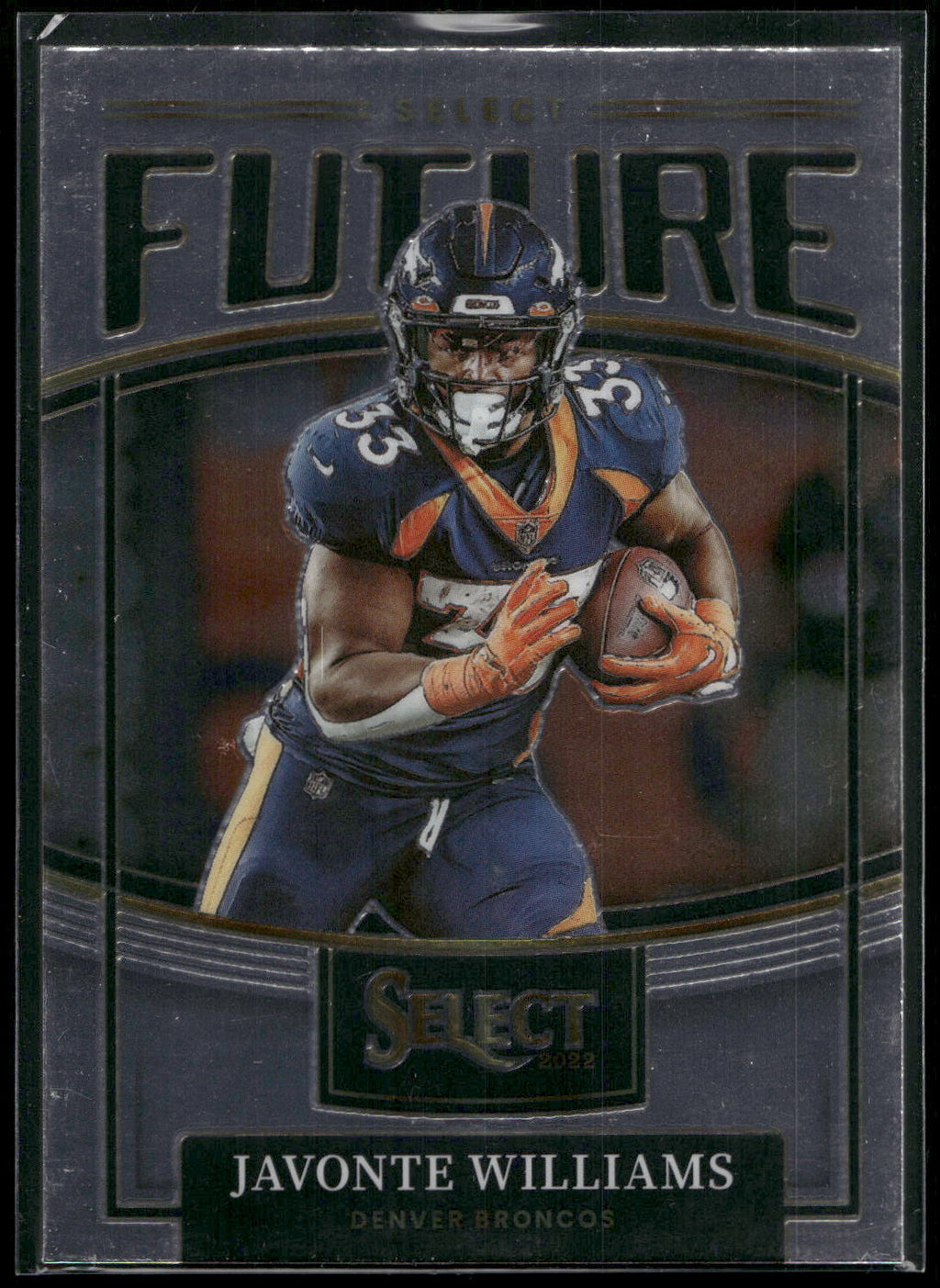 2022 Panini Select #SF-22 Javonte Williams Select Future