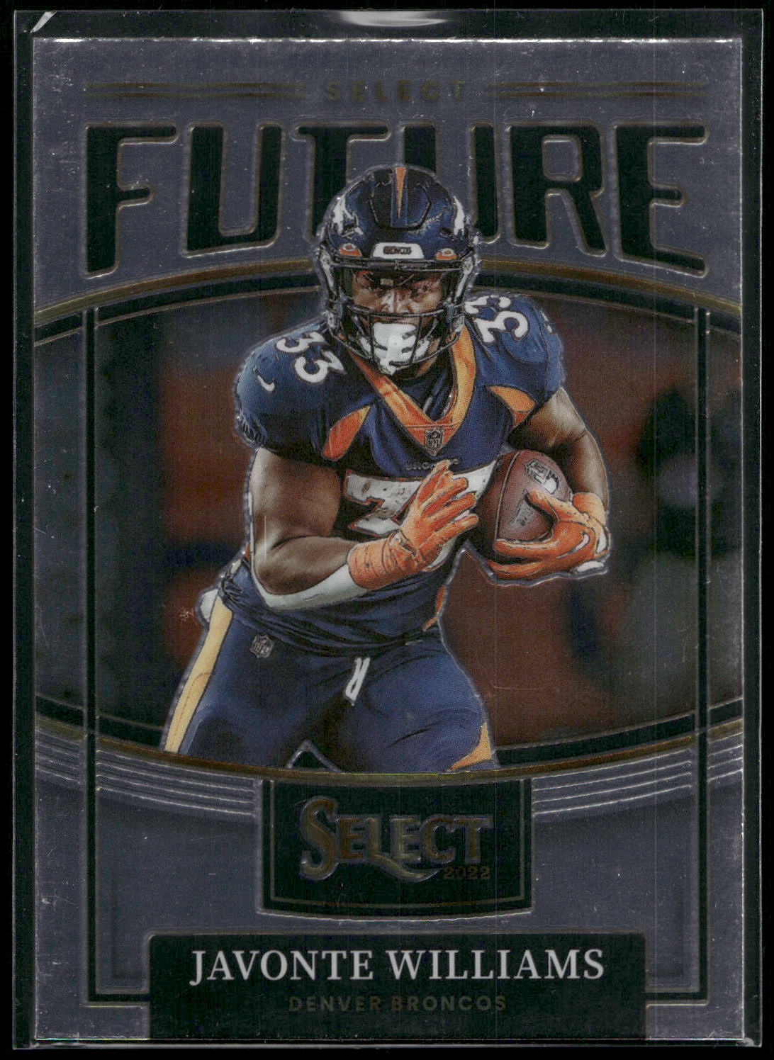 2022 Panini Select #SF-22 Javonte Williams Select Future