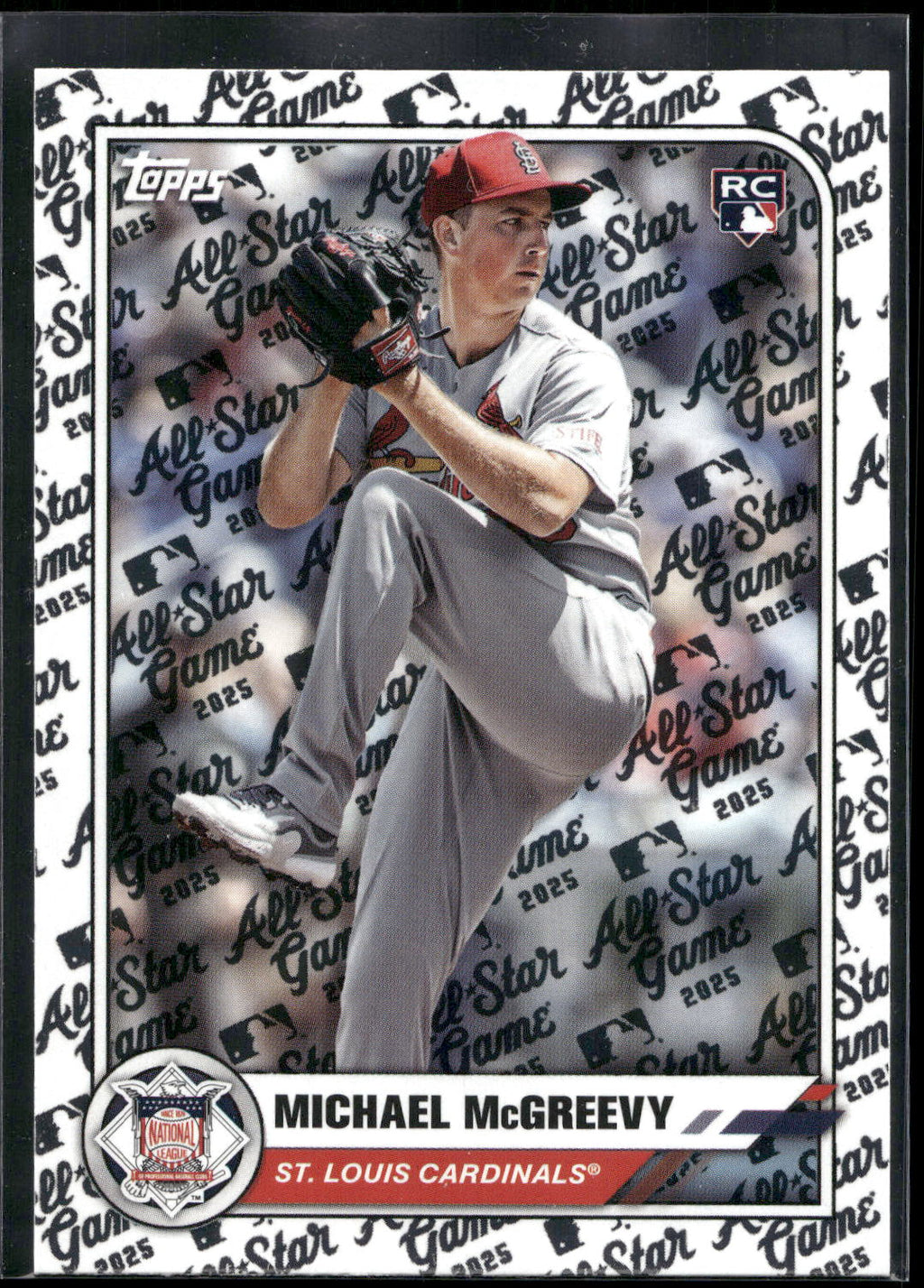 2025 Topps All-Star Game #47 Michael McGreevy Rainbow Foil