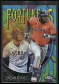 2025 Topps Chrome #F15-9 Yordan Alvarez Fortune 15
